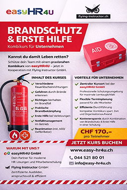 Brandschutz und Erste Hilfe Kombikurs